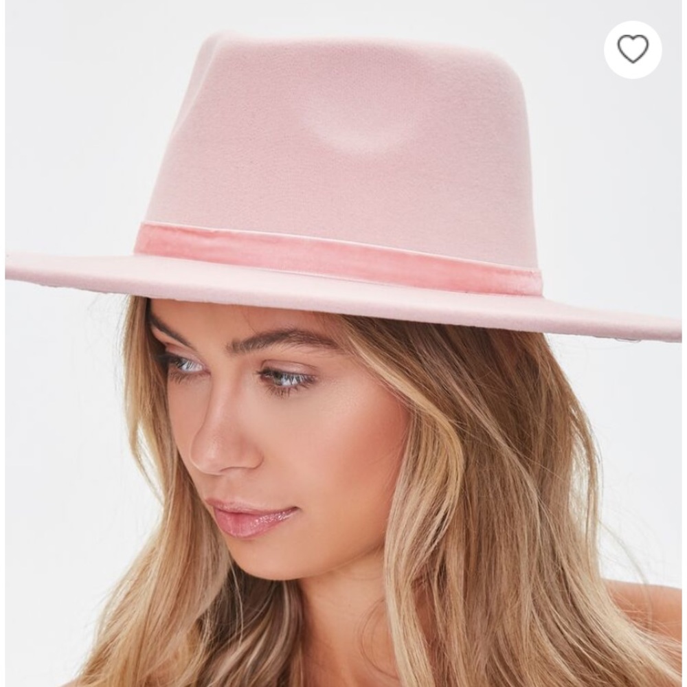 Forever 21 Pink Fedora Hat